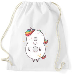 printfashion 8 éves unikornis - Sportzsák, Tornazsák - Fehér (11804591)