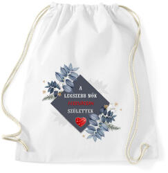 printfashion Legszebb nők február - Sportzsák, Tornazsák - Fehér (2750002)