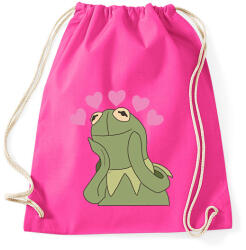 printfashion Kermit in love - Sportzsák, Tornazsák - Fukszia (2946858)