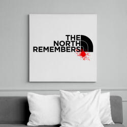 printfashion The North Remembers - Vászonkép - Fehér (6626833)