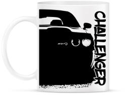 printfashion Dodge Challenger Half - Bögre - Fehér (7591484)