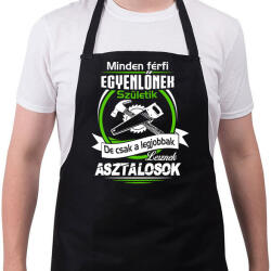 printfashion A legjobb asztalos - Kötény - Fekete (4926570)