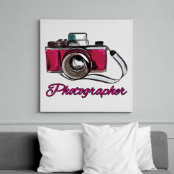 printfashion photographer - Vászonkép - Fehér (7273121)