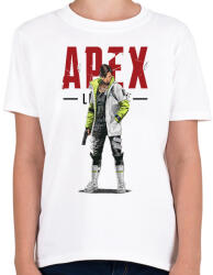 printfashion Apex Crypto - Gyerek póló - Fehér (2430048)