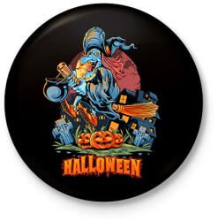 printfashion Halloween - Kitűző, hűtőmágnes - Fekete (13806981)