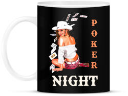 printfashion POKER NIGHT - Bögre - Fekete (1656357)