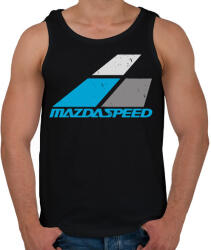 printfashion Mazda Speed - Férfi atléta - Fekete (1445934)