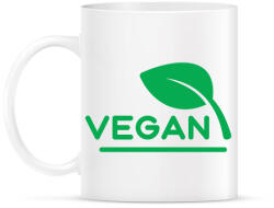 printfashion Vegán - Bögre - Fehér (6540377)