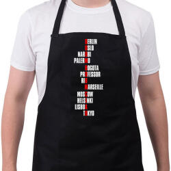 printfashion Boom Boom Ciao - Kötény - Fekete (4936351)