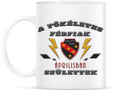 printfashion Tökéletes férfi március - Bögre - Fehér (2720464)