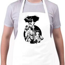 printfashion Umbrella Academy - Kötény - Fehér (4914576)
