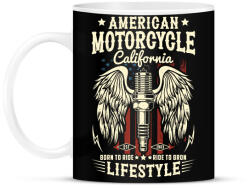 printfashion motorcycle - Bögre - Fekete (13732357)