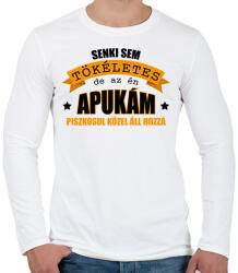 printfashion Az én apukám - Férfi hosszú ujjú póló - Fehér (13605821)