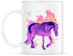 printfashion Tüzes ló - Bögre - Fehér (12665080)