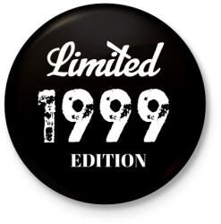 printfashion 1999 - Kitűző, hűtőmágnes - Fekete (4561330)