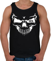 printfashion 111 skull - Férfi atléta - Fekete (1898631)