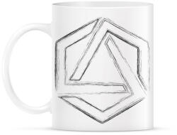 printfashion Hexagonal 4 - Bögre - Fehér (789513)