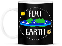 printfashion Lapos föld - Bögre - Fekete (1313616)