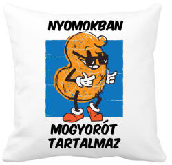 printfashion Mogyoró - Párnahuzat, Díszpárnahuzat - Fehér (5073666)