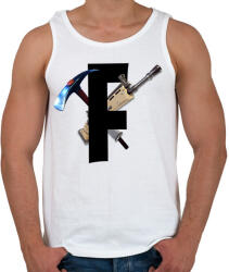 printfashion fortnite - Férfi atléta - Fehér (1219095)