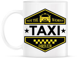 printfashion Not the worst taxi driver - Bögre - Fehér (7557255)