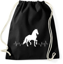 printfashion LÓ életjel - Sportzsák, Tornazsák - Fekete (2243509)