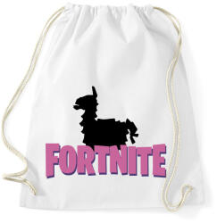printfashion Fortnite Lama - Sportzsák, Tornazsák - Fehér (979484)