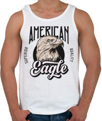 printfashion Sas 02 - American Eagle - Férfi atléta - Fehér (4947835)