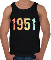 printfashion 1951 - Férfi atléta - Fekete (11813367)