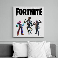 printfashion Fortnite Mecha - Vászonkép - Fehér (6632134)