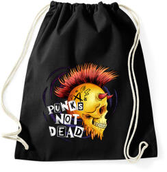 printfashion Punks not dead - Sportzsák, Tornazsák - Fekete (7803255)