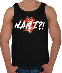 printfashion Nani? ! - Férfi atléta - Fekete (16331997)