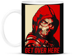 printfashion Get over here - Bögre - Fekete (5091909)