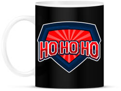 printfashion HO HO HO - Bögre - Fekete (10484098)