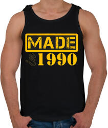 printfashion 1990 - Férfi atléta - Fekete (12812850)