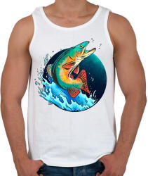 printfashion Hal - Férfi atléta - Fehér (7651125)