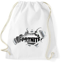 printfashion Fornite rip - Sportzsák, Tornazsák - Fehér (1319545)