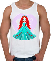 printfashion Kis hercegnő - Férfi atléta - Fehér (14677767)