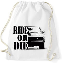 printfashion Ride or DIE - Sportzsák, Tornazsák - Fehér (2486037)