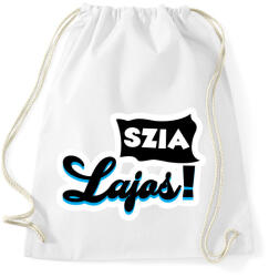 printfashion Szia Lajos! - Sportzsák, Tornazsák - Fehér (5376510)