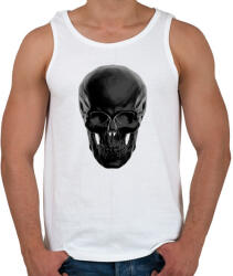 printfashion Koponya - Férfi atléta - Fehér (5150354)