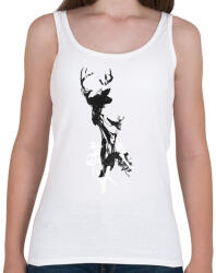 printfashion Last time I was a deer - Női atléta - Fehér (226301)