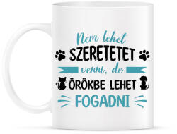 printfashion Nem lehet szeretetet venni - Bögre - Fehér (13562167)