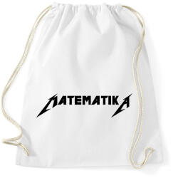 printfashion Matematika metallica póló - Sportzsák, Tornazsák - Fehér (9233889)