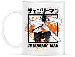 printfashion Chainsaw man Denji - Bögre - Fehér (15965700)