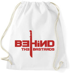 printfashion Behind the bastards - Sportzsák, Tornazsák - Fehér (2279989)