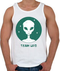 printfashion Team UFO - Férfi atléta - Fehér (7334461)