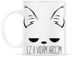 printfashion Ez a vidám arcom 2 - Bögre - Fehér (13152882)
