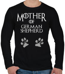 printfashion Mother of GS - Férfi hosszú ujjú póló - Fekete (2119638)