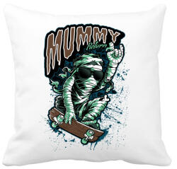printfashion Múmia visszatér - Párnahuzat, Díszpárnahuzat - Fehér (57719)